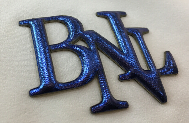3D Silicone with PU Leather Heat Transfer Label